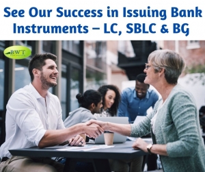 See Our Success in Issuing Bank Instruments â€“ LC, SBLC & BG 